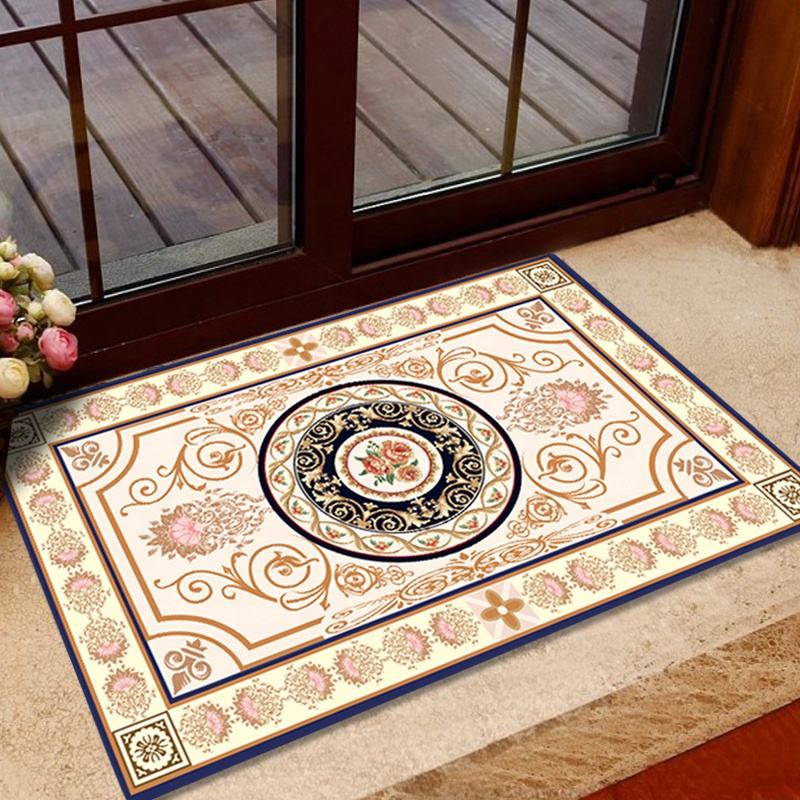 Tapis de porte de conception moderne &agrave; l'int&eacute;rieur du tapis de tapis de porte d'entr&eacute;e, tapis de porte personnalis&eacute; Unique coup&eacute; pour un usage domestique
