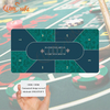Tapete de mesa de p&oacute;quer Texas Hold'em, resistente al agua, estilo moderno, personalizado, 180x90x0,2 cm, superficie de juego de Casino de goma antideslizante