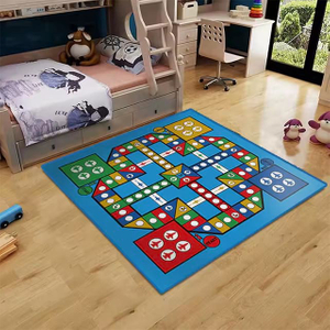 Vliegend schaakbord muismat antislip gamingmat
