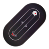 Proveedores de juego de la estera de la sobremesa de la estera negra de lujo del p&oacute;ker de la impresi&oacute;n personalizada del 120*60*0.2cm