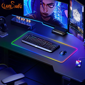 Extra grote RGB-gamingmuismat met 14 lichtmodi